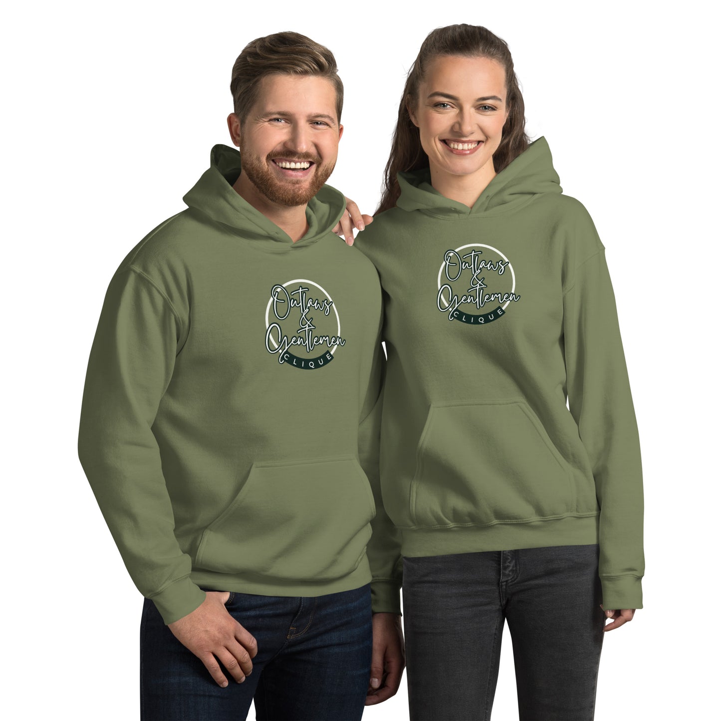 O&G Script Stamp Unisex Hoodie